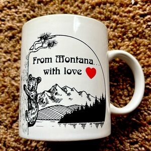 Vintage Montana mug